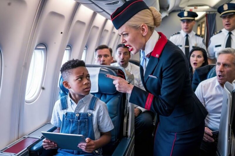 When Flight Attendant Calls Police on 9-Year-Old First Class Black Passenger—His File Reveals …