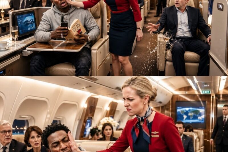 Flight Attendant Slaps Black Billionaire’s Son — One Call Later, the Plane Is Grounded