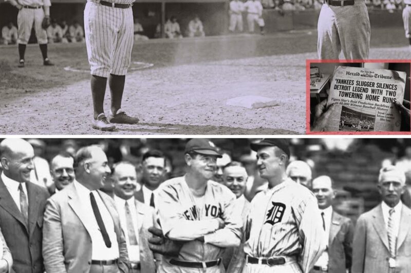 Babe Ruth Was At Stadium When Ty Cobb Said ‘You’ll Never Match My Records’ — 3 Swings Later…