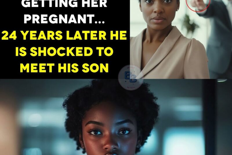 A Rich Man Fires A Black Woman After Getting Her Pregnant, 24 Years Later A Man Enters His Office