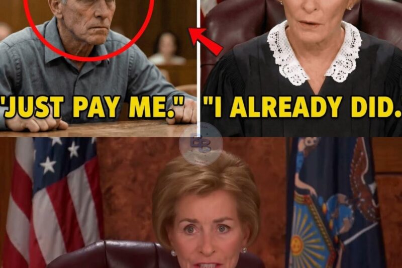 Millionaire Said “Sue Me” to a Homeless Veteran — Judge Judy Did Something Nobody Expected 