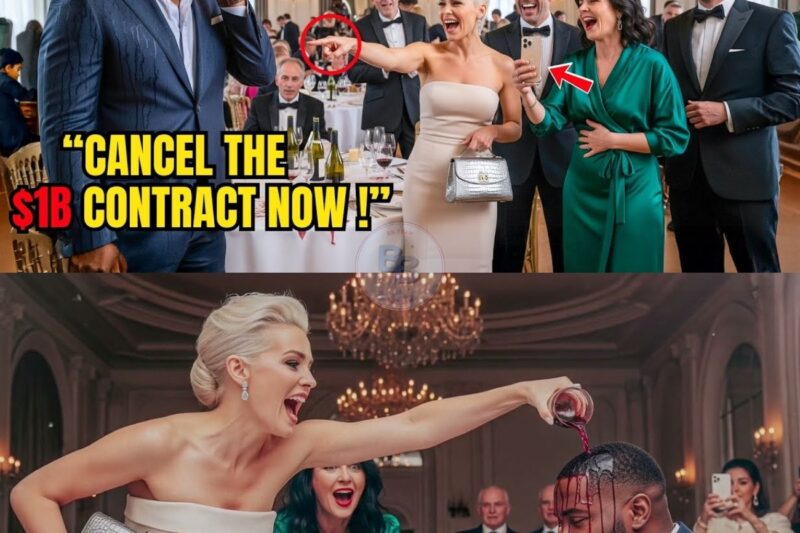 Billionaire’s Wife Poured Wine on the Black CEO — Seconds Later, Her Family Lost a $1B Deal! 