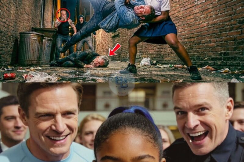 Three Men Brutally Beat a Billionaire in an Alley — A Black Girl Stopped Them with One Move 