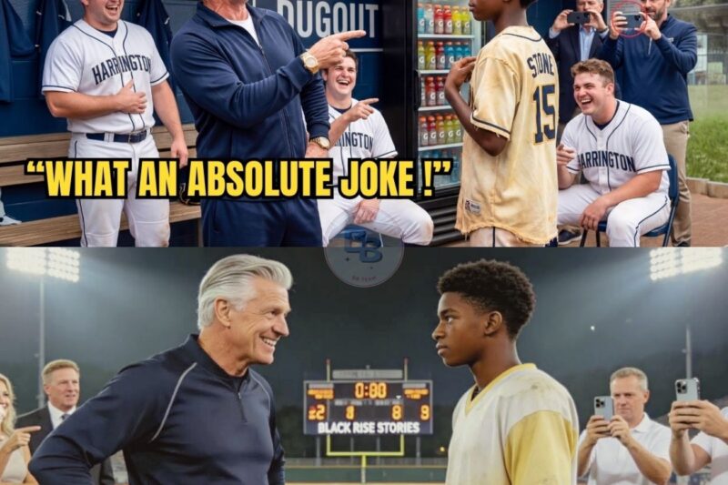 Black Boy Told Coach “I Can Strike Him Out in 3 Pitches” — Crowd Laughed Until He Won the $100M Game 