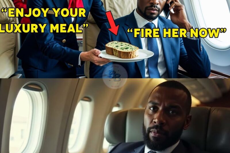 Black CEO Served Moldy Food —So He Fires The Racist Flight Attendant On Landing 
