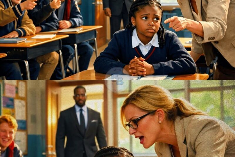 Racist Teacher Called Black Girl a Liar About Her Dad— Freezes as Her Federal Judge Father Walks In!