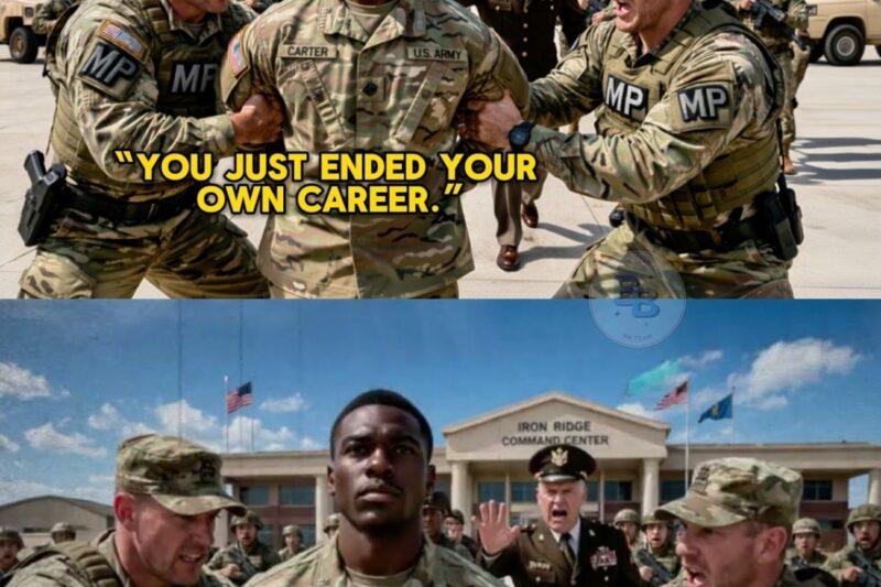 The Military Police Detained the Black Soldier — Then the Entire Base Was Ordered to Stand Down 