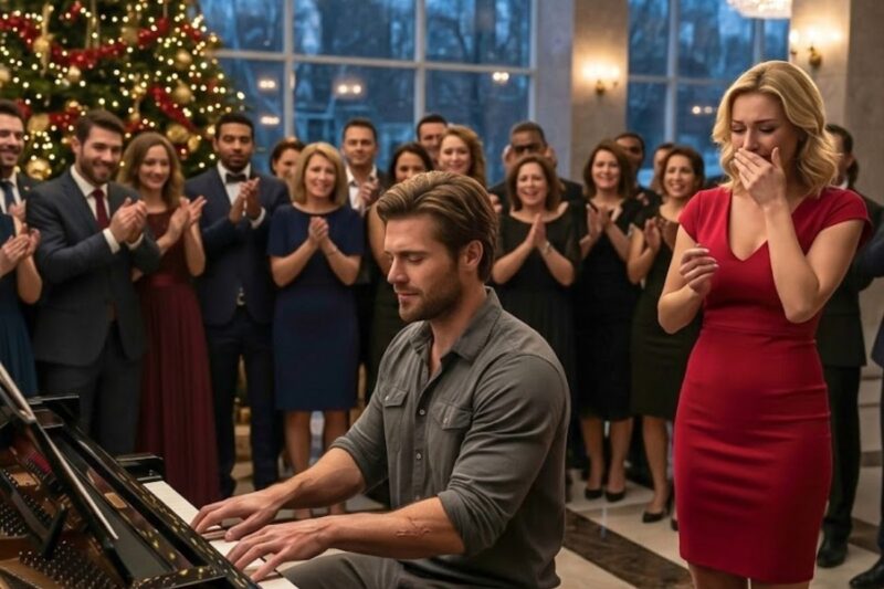 Single Dad Played a Piano Melody — The CEO Froze, Hearing the Song Her First Love Wrote for Her