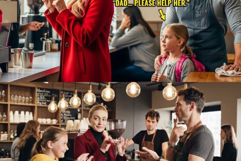 Deaf Woman Struggled to Order Coffee — Until a Single Dad Signed a Message That Lit Up Her Smile 