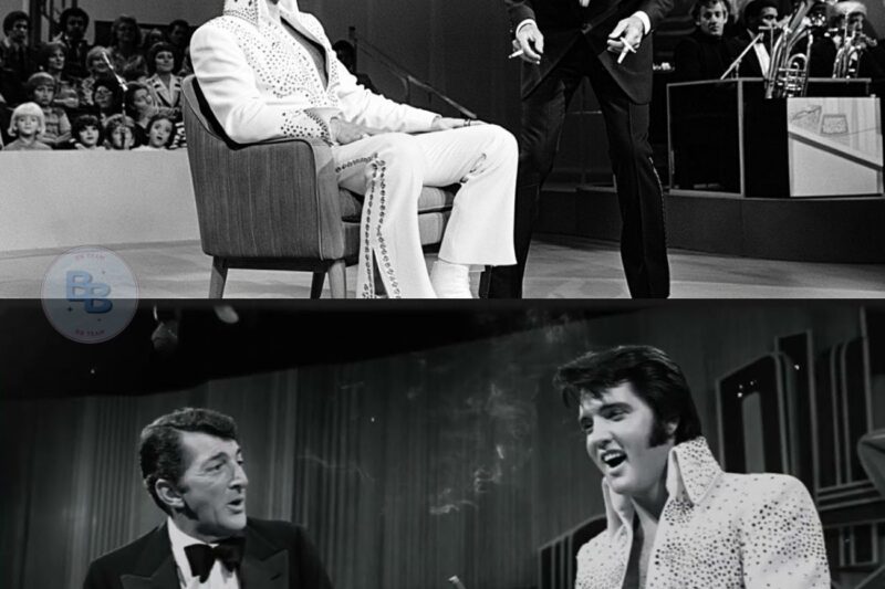 Elvis LAUGHED when Dean Martin challenged him — his comeback left the room silent 