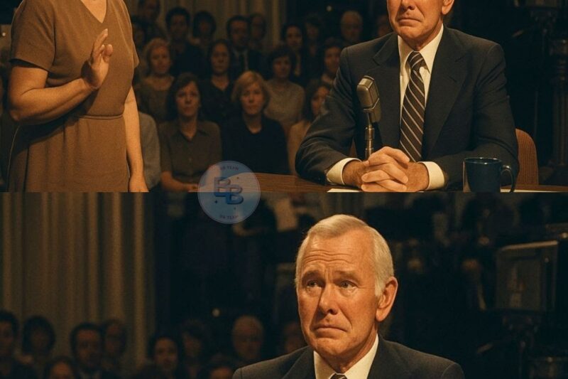 Johnny Carson broke down when a Vietnam nurse stood up and spoke his name 