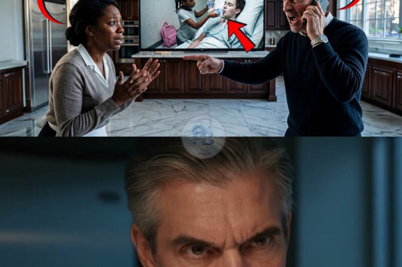 Billionaire Hid Camera in Paralyzed Son’s Room — Saw Maid’s Daughter Pour Into His Mouth… Called 911 