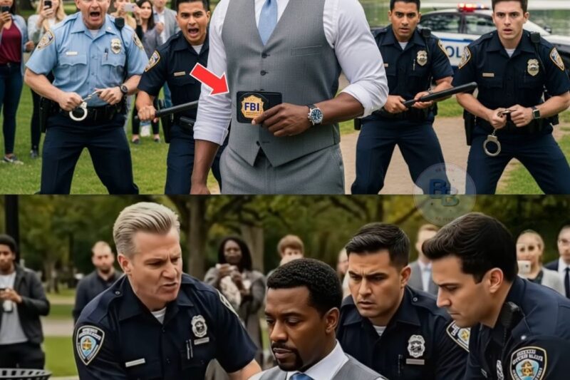 A Cop Insults A Black Man In A Park, Unprovoked — Then Trembles When He Learns He’s FBI Director 