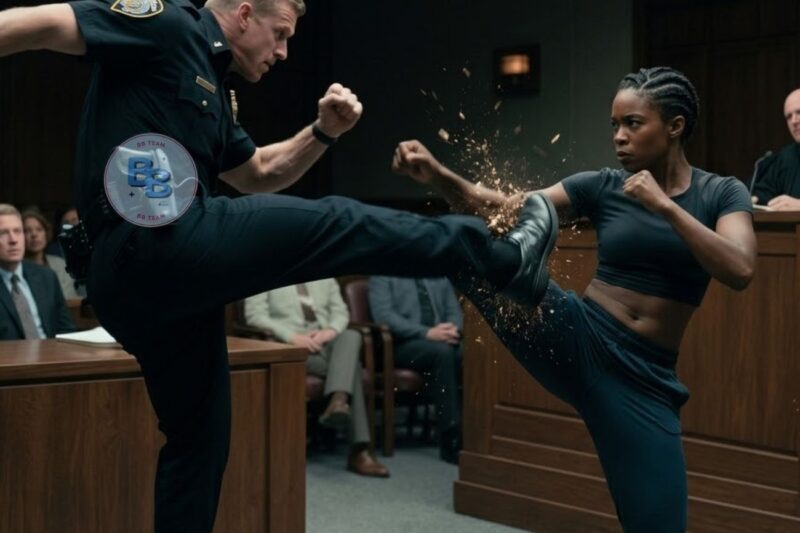 Cop Kicks Black NAVY SEAL in Court — But One Call Changes Everything