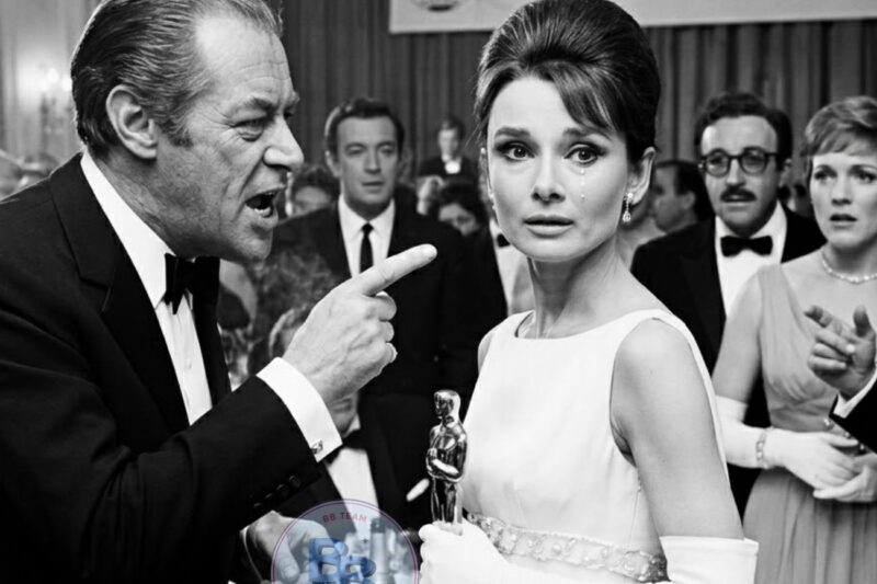 Rex Harrison Called Audrey Hepburn a “FAKE” in Front of 400 People—Her Response Put Him on His KNEES