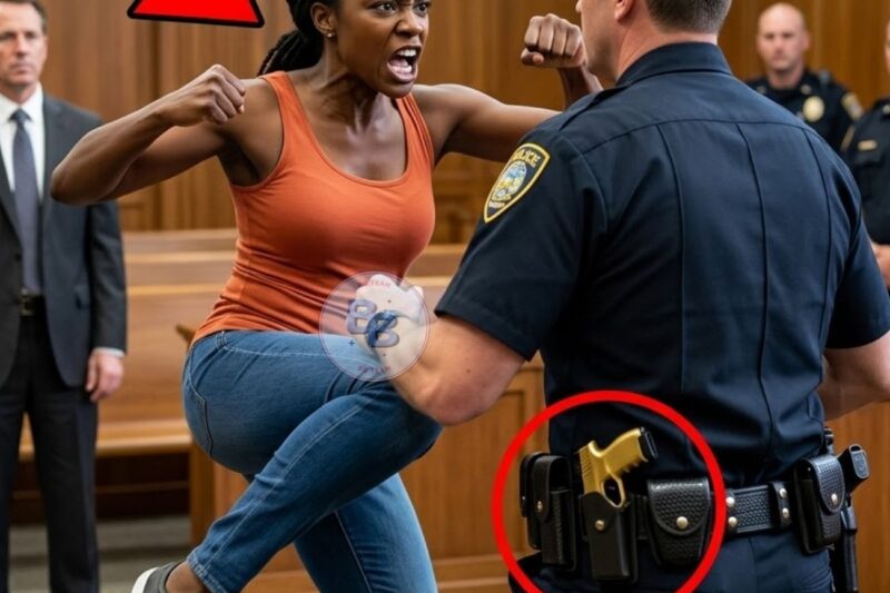 Racist Cop Assaults Black Navy SEAL in Courtroom — THEN, Instantly Regrets It When She Fights Back