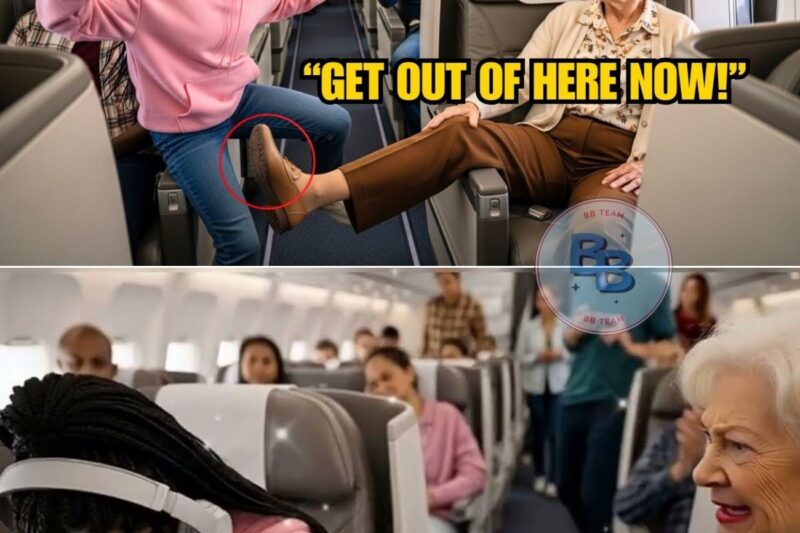 White Woman Breaks Black Girl’s Leg In First Class – Moments Later, She’s Handcuff Mid-Flight