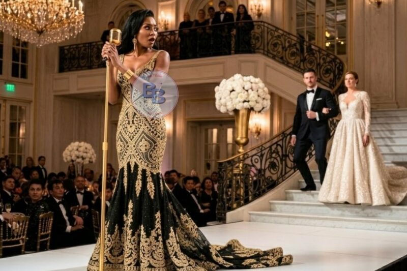 She Came to Sing at a CEO Wedding… Then Saw Her Fiancé as the Groom.