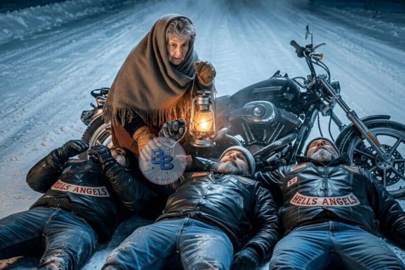 Elderly Woman Saves Frozen Bikers During Blizzard — The Next Morning Changed Everything