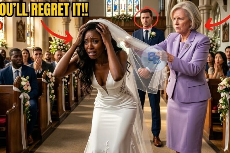 Unaware She Was A Trillionaire’s Only Child, His Mother Ripped The Wedding Veil Off Her Head At The