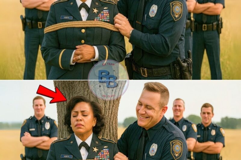 Cops Humiliate a General by Tying Her to a Tree – Next, Her Whole Military Arrives