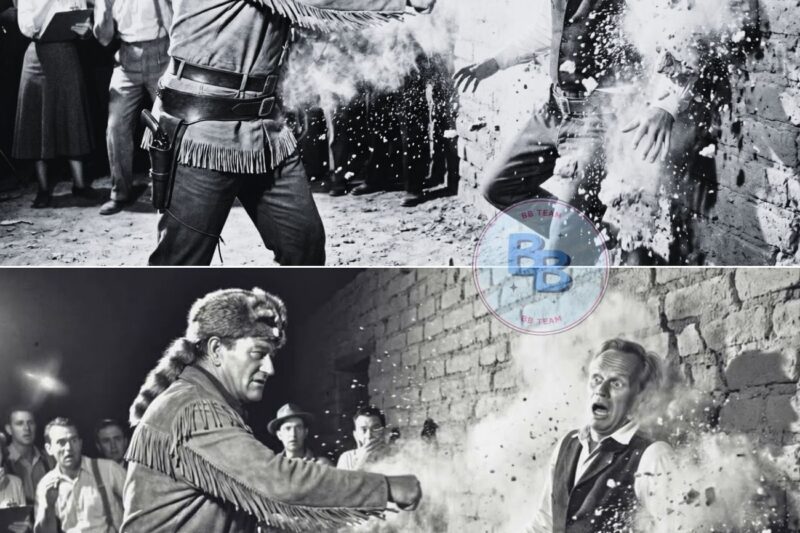 John Wayne Threw Richard Widmark Into a Wall Before 342 People — Nobody Knew Why Until It Was Over