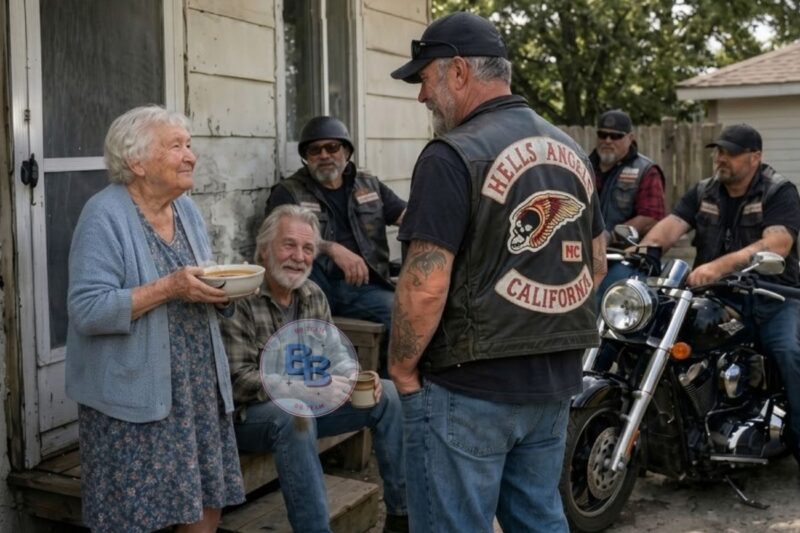 Elderly Couple Fed 50 Stranded Bikers — Next Morning 800 BIKERS Rebuilt Their Entire House