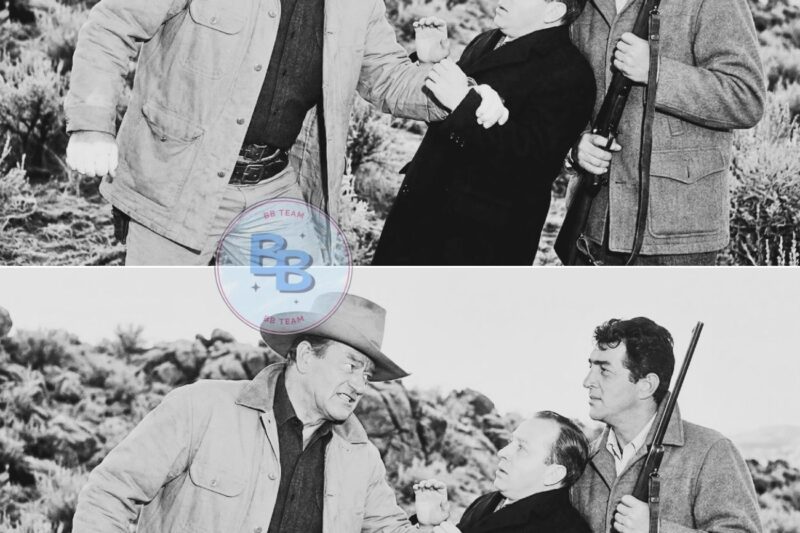 John Wayne Grabbed the Studio Fixer’s Wrist in the Desert — Dean Martin Had Already Won It