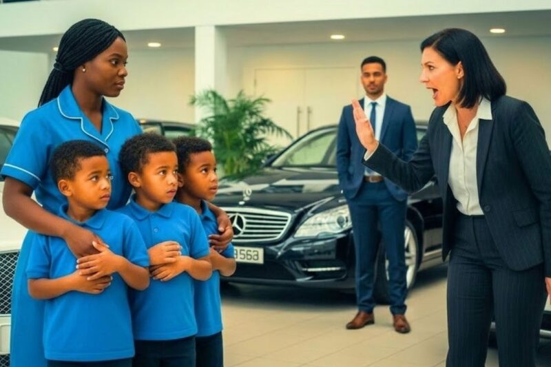 “Poor Children Shouldn’t Touch Real Cars!” When The CEO Sees His Children Humiliated, He…