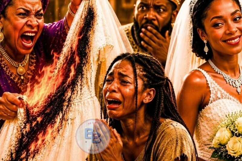 The Stepmother Burned The Poor Girl’s Wedding Dress And Sent Her Own Daughter As Bride