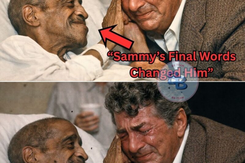 Dean Martin Breaks Down in Public After Sammy Davis Jr.’s Final Words . A Brotherhood Beyond Fame