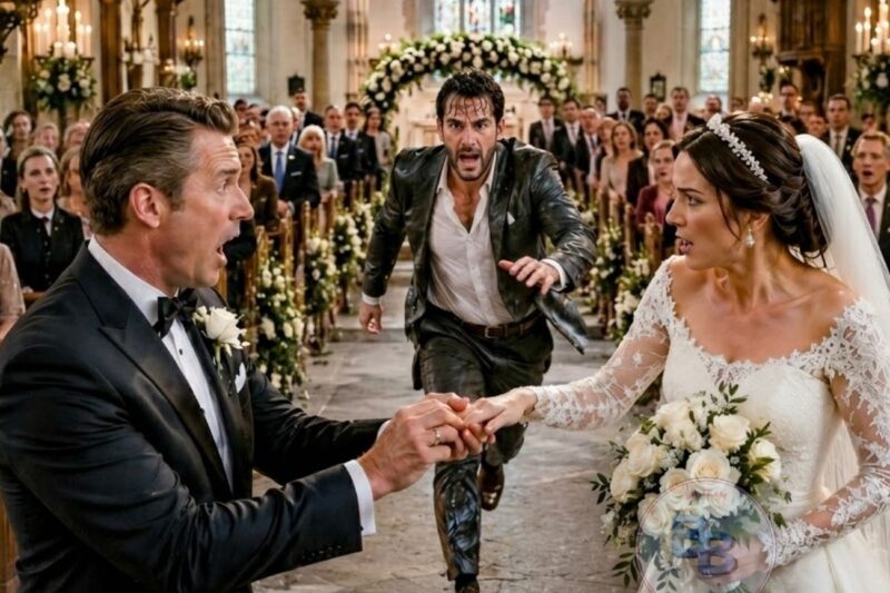 Billionaire Was About to Put on the Wedding Ring—Then a Single Dad Yelled, “He’s Using You!”