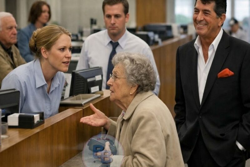 An Elderly Woman Was Humiliated at the Bank — Everything Went Silent When Dean Martin Walked In!