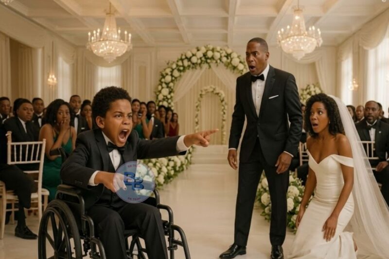 A Humiliated Billionaire: A Disabled Boy Interrupts His Wedding Before the “I Do”