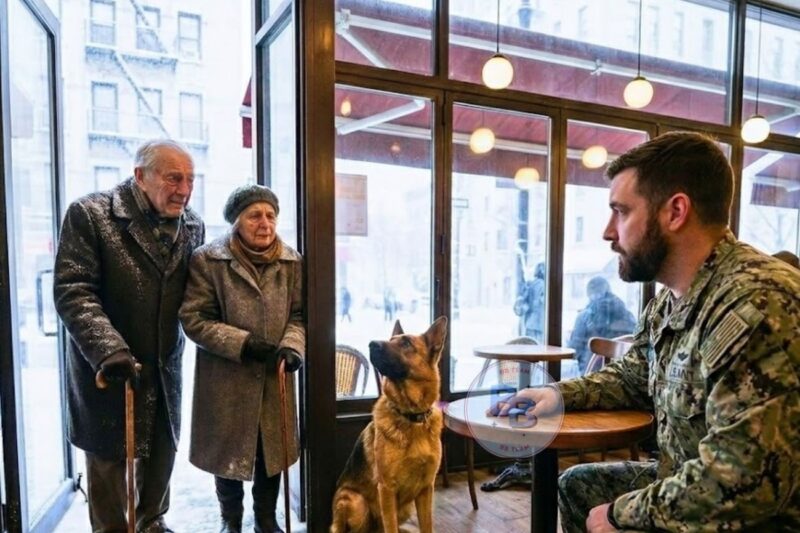 “Can We Rest Here?” An Elderly Couple Meets a Navy SEAL and His Dog — What Followed Brought Hope