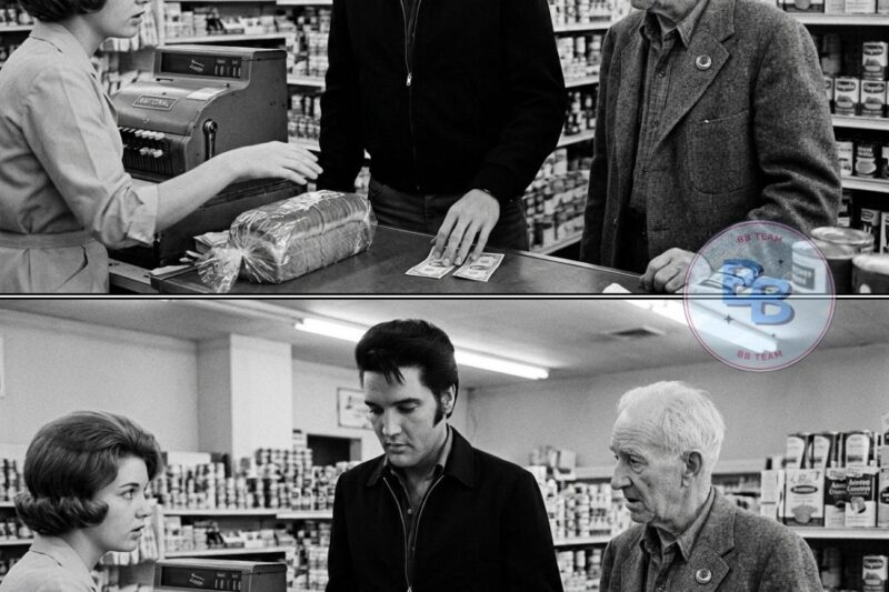 Elvis Watched a Veteran Count Coins at a Grocery Register — He Moved Before Anyone Else Could