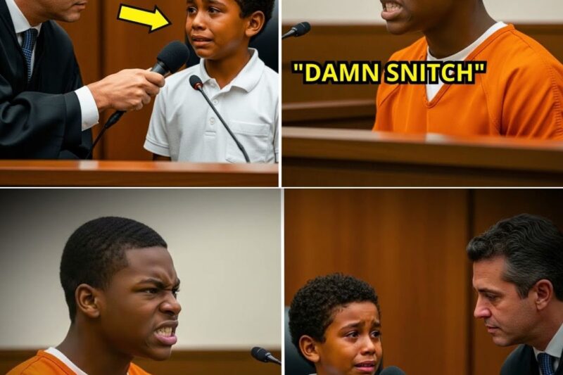 “HE’S LYING!” — The judge was about to sentence him,until the child’s words revealed the impossible