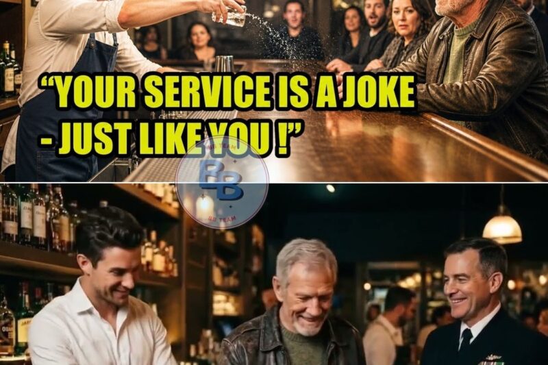 Veteran Story: A Bartender Insulted a Veteran — Until a Navy Captain Froze