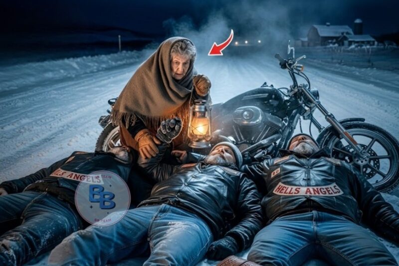 Grandma Found Three Frozen Bikers in the Snow–What BIKERS Did Next Melted Millions of Hearts