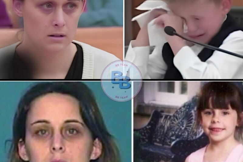 8-Year-Old Breaks Down in Court Testifying Against Mom Who Killed His Little Sister