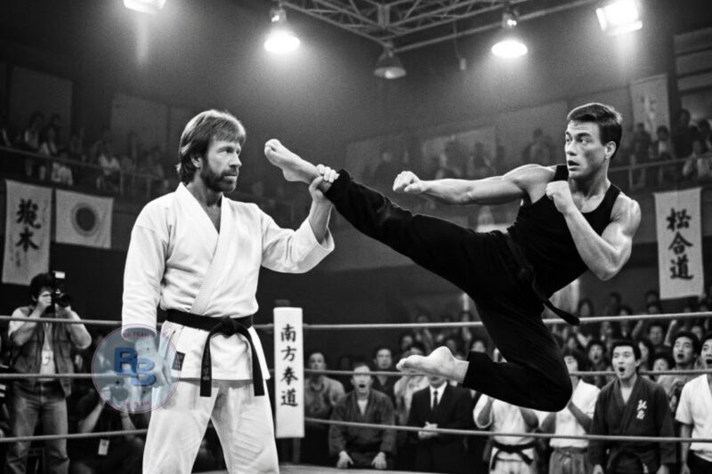 Chuck Norris Caught Jean-Claude Van Damme’s Kick And Held It. The Silence Said Everything