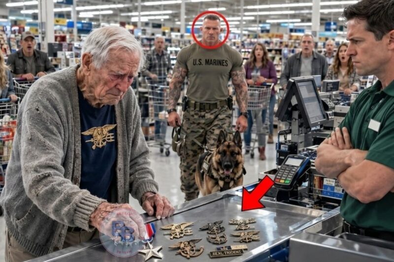 90-Year-Old Navy SEAL Was Trading His Medals for Groceries — A Marine and His K9 Stepped In