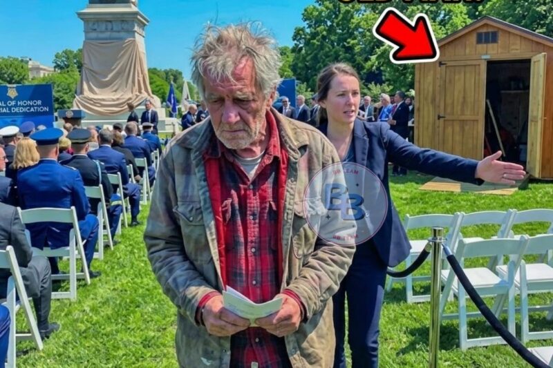 They Put the Homeless Veteran at the Back of the Memorial — Until the President Asked ‘Where Is He?’