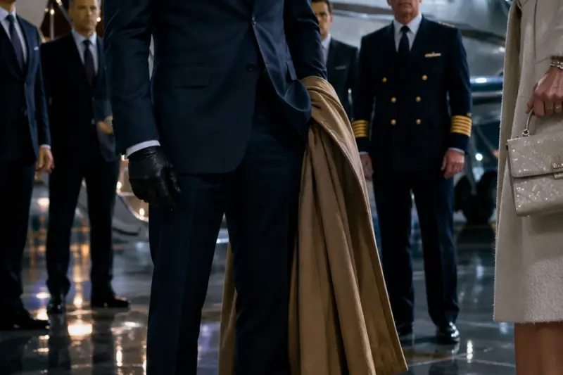 She Threw His Coat on the Hangar Floor. Then the Captain Read the Name That Owned the Sky