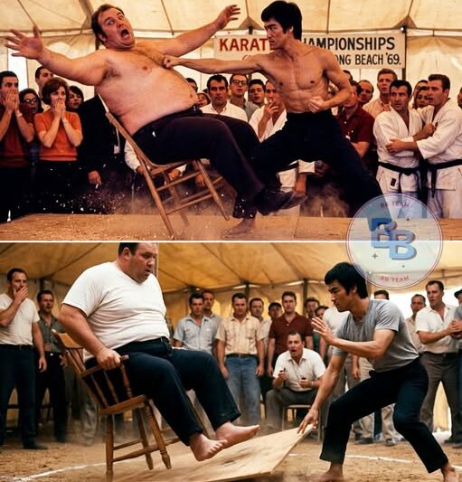 500 lb Monster Offered $80,000 To Last 10 Seconds – 200 Men Tried – Bruce Lee Did It in Six