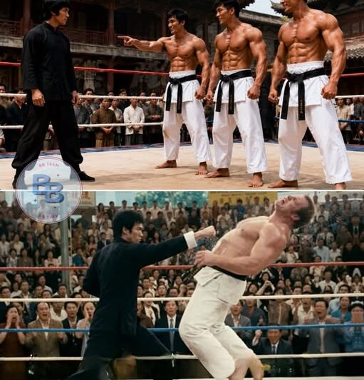 They Called Kung Fu “Dancing” Until Bruce Lee Entered the Ring Against 3 Karate Giants