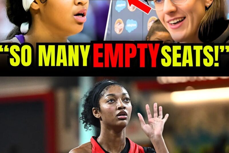 Angel Reese STUNNED by Empty Seats While Caitlin Clark Packs the Arena in 36 Minutes!