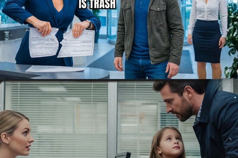 “Bank Manager Tore Up a Single Dad’s $10M Check — Then Her Boss Said “Sir”