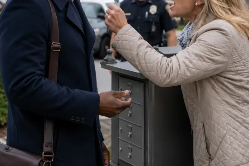 She Humiliated Him as a Thief Before the Whole Neighborhood. Then the Officer Read the Deed