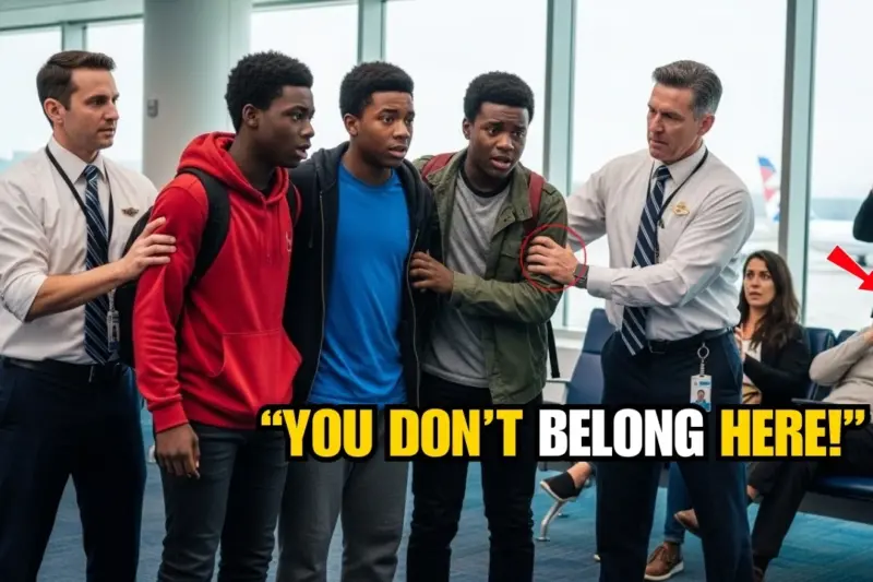 TSA Agents Drags Black Triplets On Ground – Later, Discovers Their Dad Owns The Entire Airline